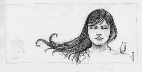 procesos de dibujo: woman and bird proccess/ la mujer y el pájaro ... procesos de dibujo: woman and bird proccess/ la mujer y el pájaro ...