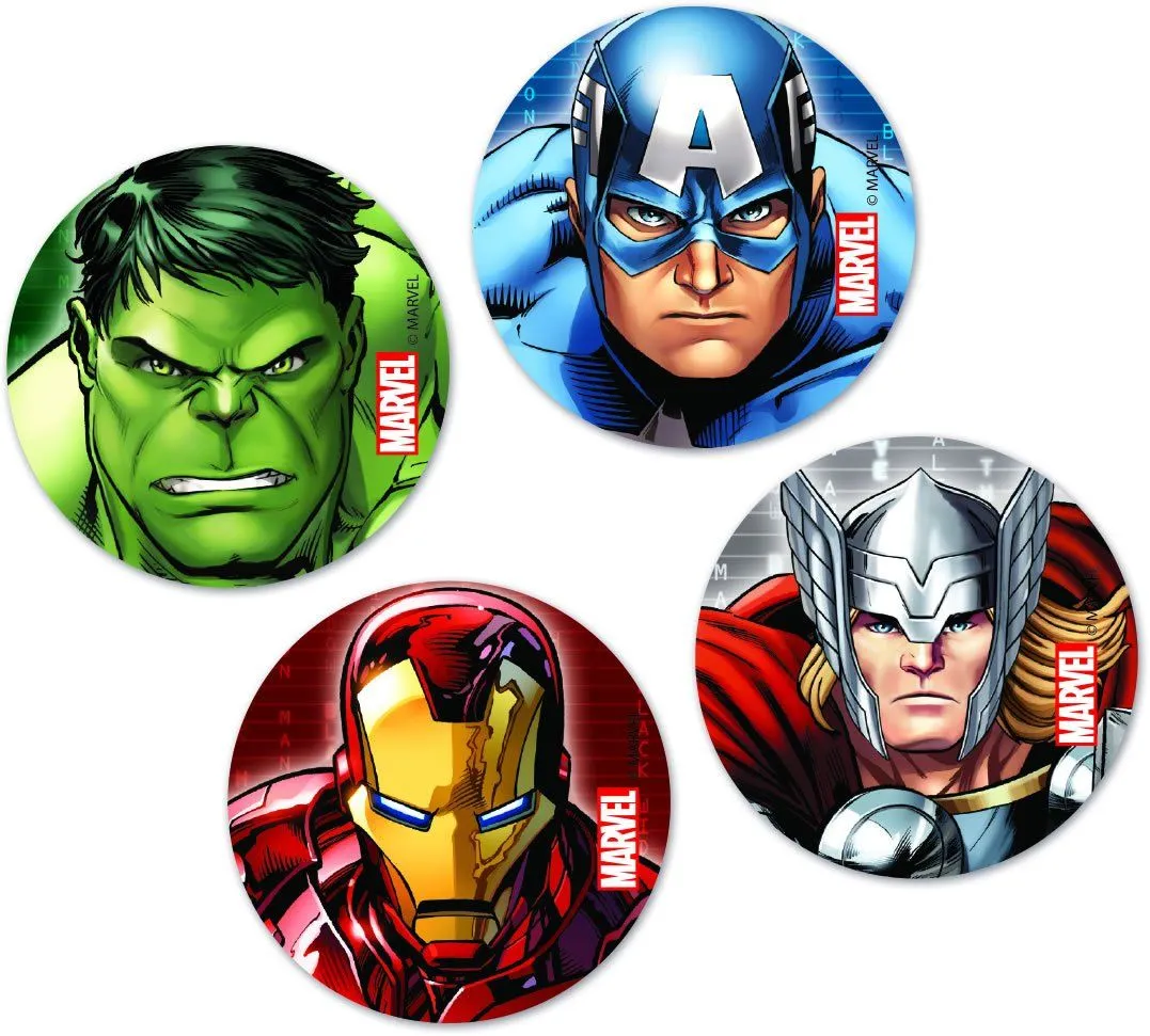 Procos XXL grande Confeti Avengers con aprox. 22 grande unidades de confeti para una fiesta temática, Procos XXL grande Confeti Avengers con aprox. 22 grande unidades de confeti para una fiesta temática,