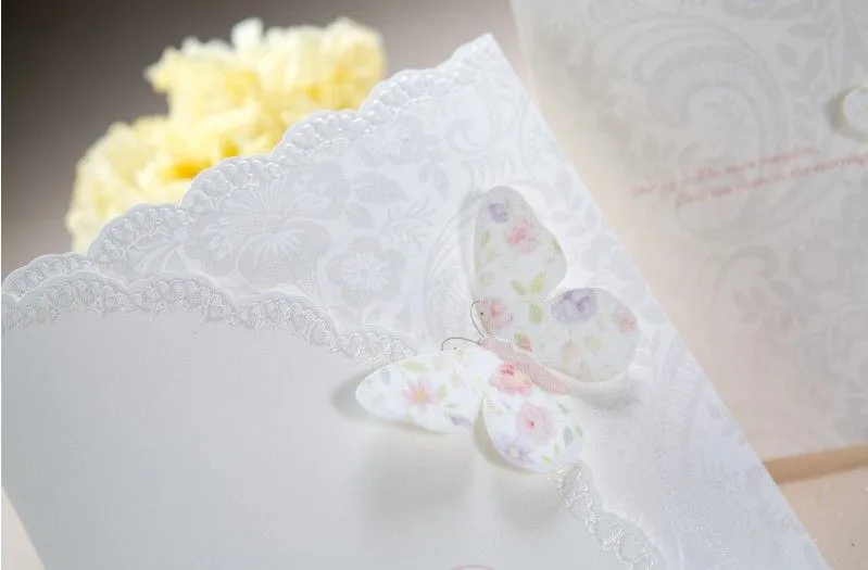 Nuevos productos! Primavera de la mariposa de tres pliegues de la ...