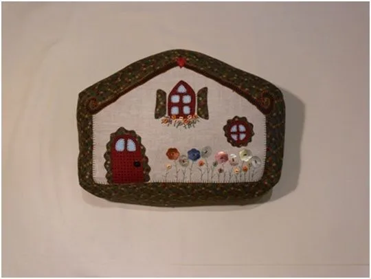 Casita tope para puertas de patchwork - Patrones: Catálogo de ... Casita tope para puertas de patchwork - Patrones: Catálogo de ...