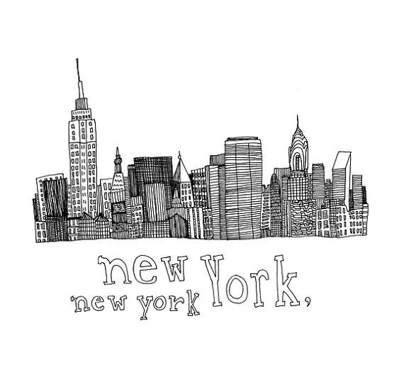 New york dibujo - Imagui
