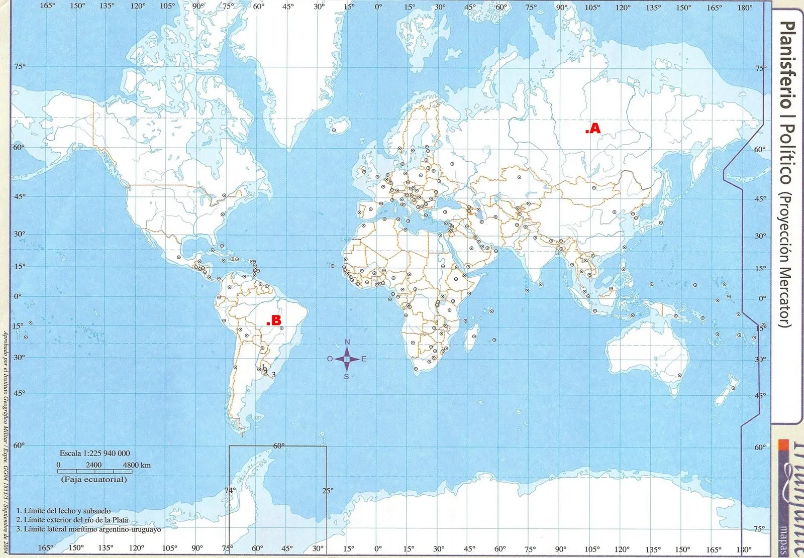 EL PROFE: CUADERNILLO DE TRABAJO 8º EJE Nº 1 GEOGRAFÍA 2011 EL PROFE: CUADERNILLO DE TRABAJO 8º EJE Nº 1 GEOGRAFÍA 2011