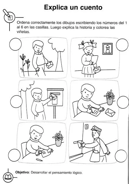 Cuentos para colorear preescolar - Imagui