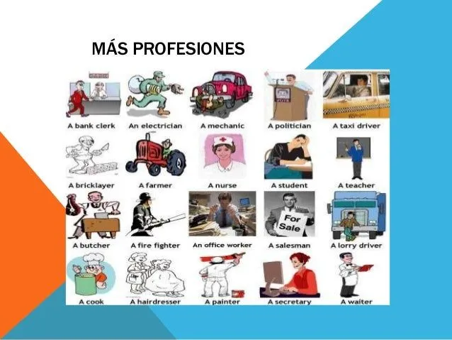 Más profesiones en ingles