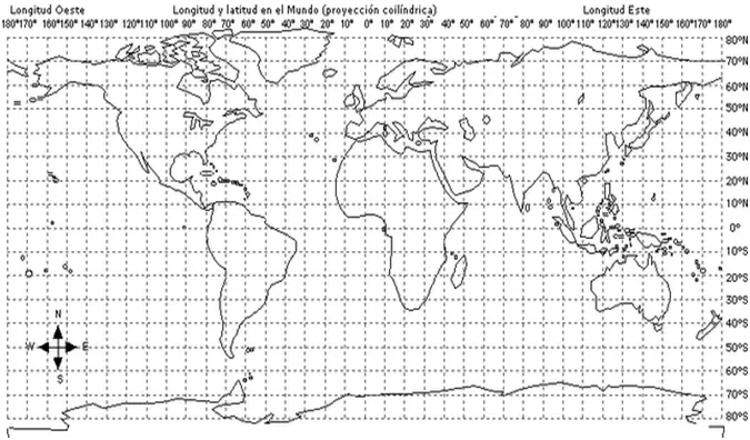 Profesor de Historia, Geografía y Arte: Coordenadas geográficas