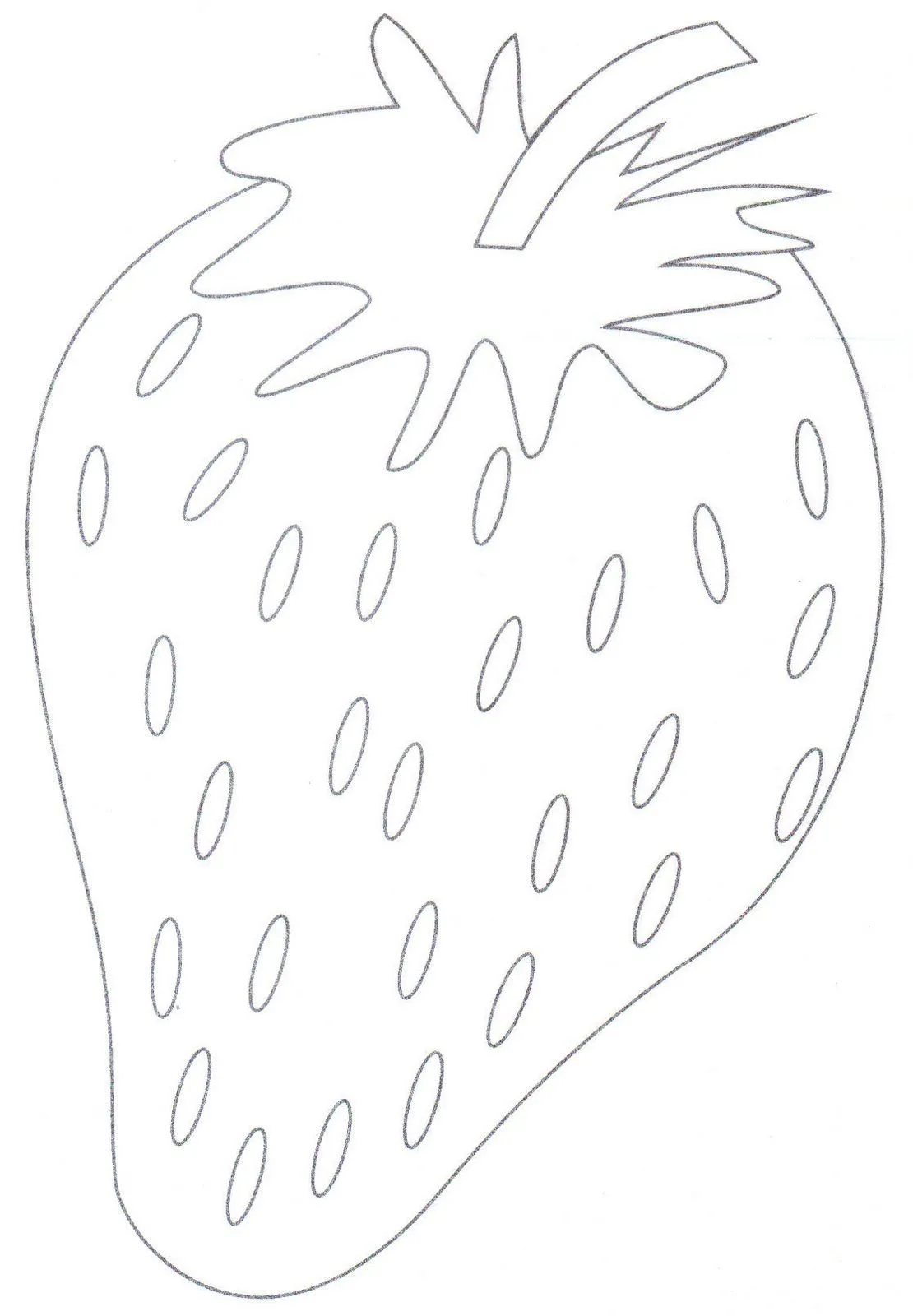 Professora de Artes: Moldes de Frutas.