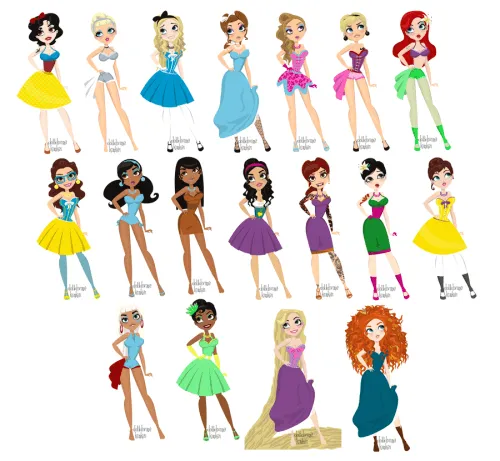 Profissão Recorter: Princesas Disney
