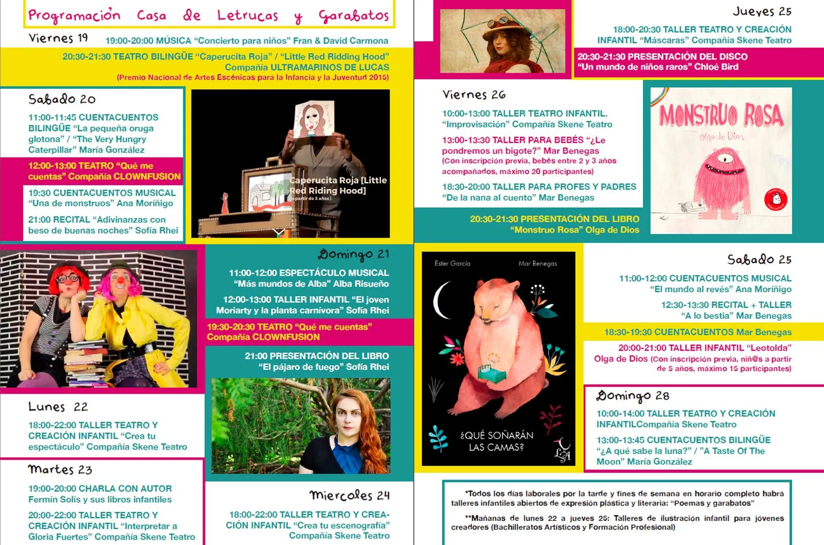 programa-feriataller – OLGA de DIOS