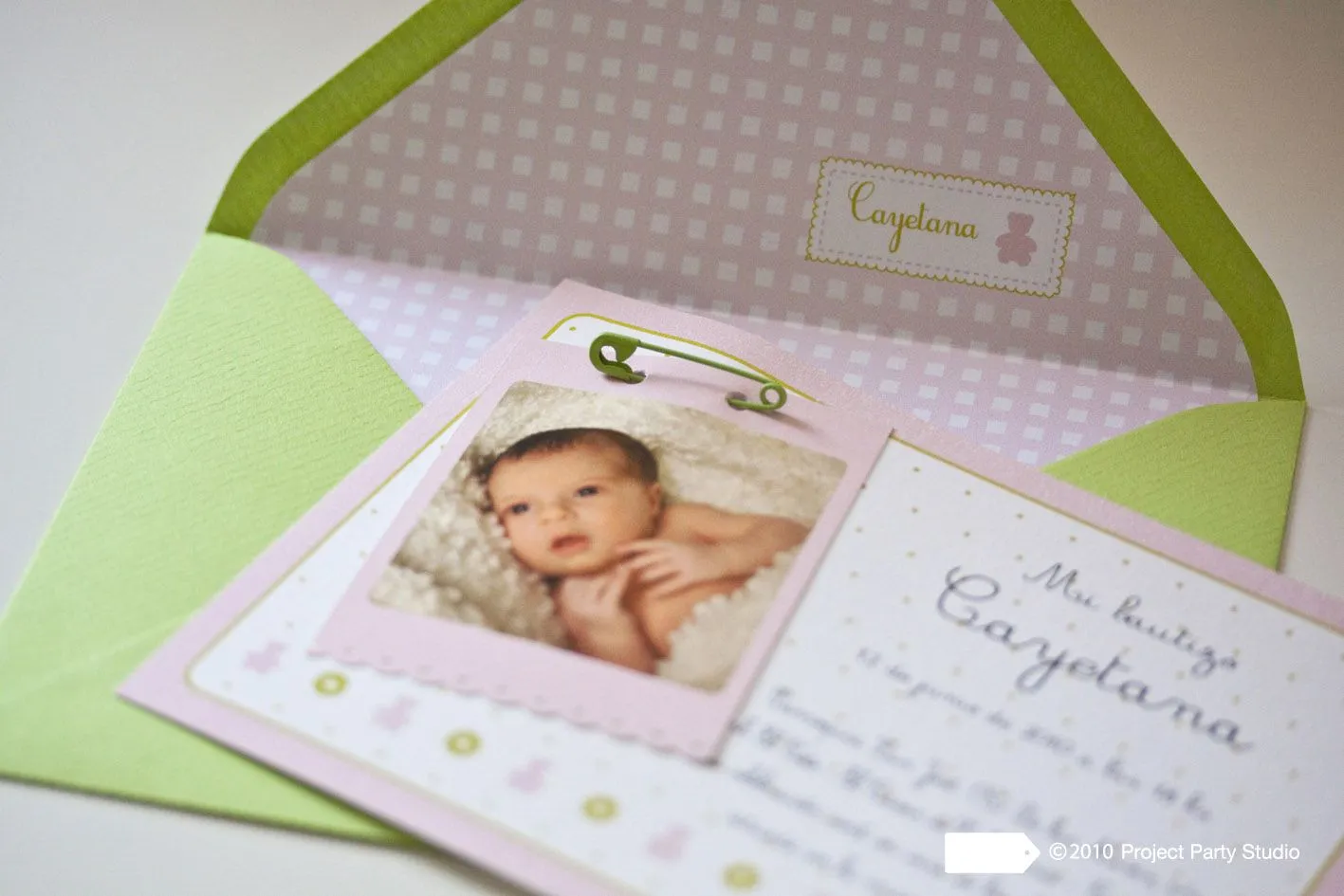 Project Party Studio: Bautizo de Cayetana