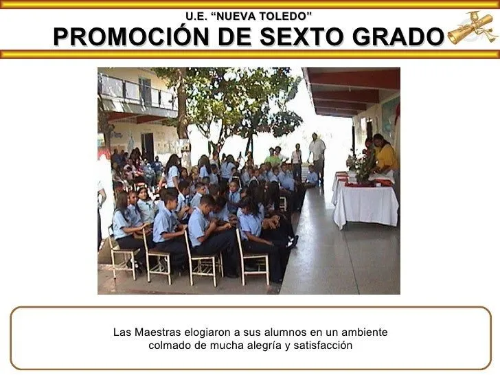 Promción de Sexto Grado