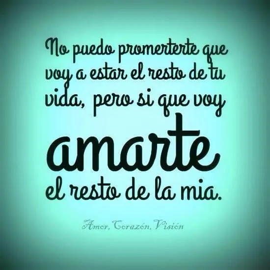 Prometo amarte por el resto de mi vida | Amor Amor | Pinterest ...