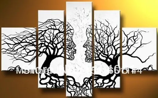 Promoción de Blanco Y Negro Pintura De Árboles - Compra Blanco Y ... Promoción de Blanco Y Negro Pintura De Árboles - Compra Blanco Y ...