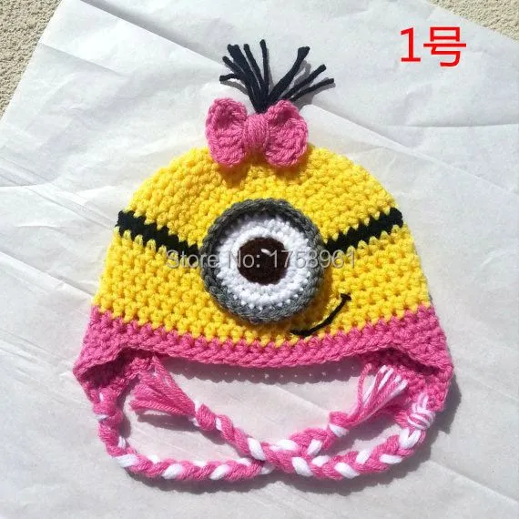 Promoción de Crochet Minion Hat - Compra Crochet Minion Hat ... Promoción de Crochet Minion Hat - Compra Crochet Minion Hat ...