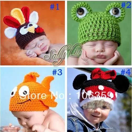 Promoción de Gorros De Ganchillo Animales - Compra Gorros De ...