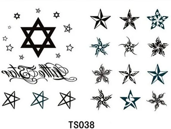 Promoción de Plantillas Estrellas Del Tatuaje - Compra Plantillas ...