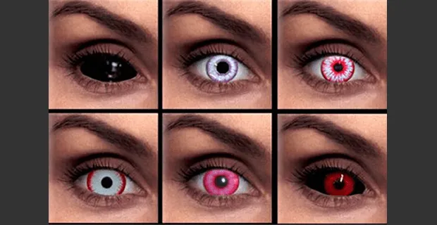 Lentes de contacto para Halloween - Imagui