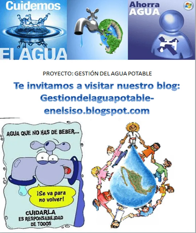 PROMOVIENDO EL USO RESPONSABLE DEL AGUA POTABLE: NUESTROS AFICHES PROMOVIENDO EL USO RESPONSABLE DEL AGUA POTABLE: NUESTROS AFICHES
