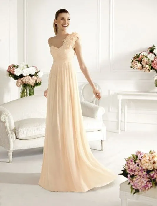 Pronovias: colección vestidos de fiesta 2013 vestido largo modelo ... Pronovias: colección vestidos de fiesta 2013 vestido largo modelo ...