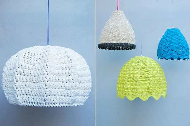 Propuestas deco tejidas a crochet - Decoideas - ESPACIO LIVING