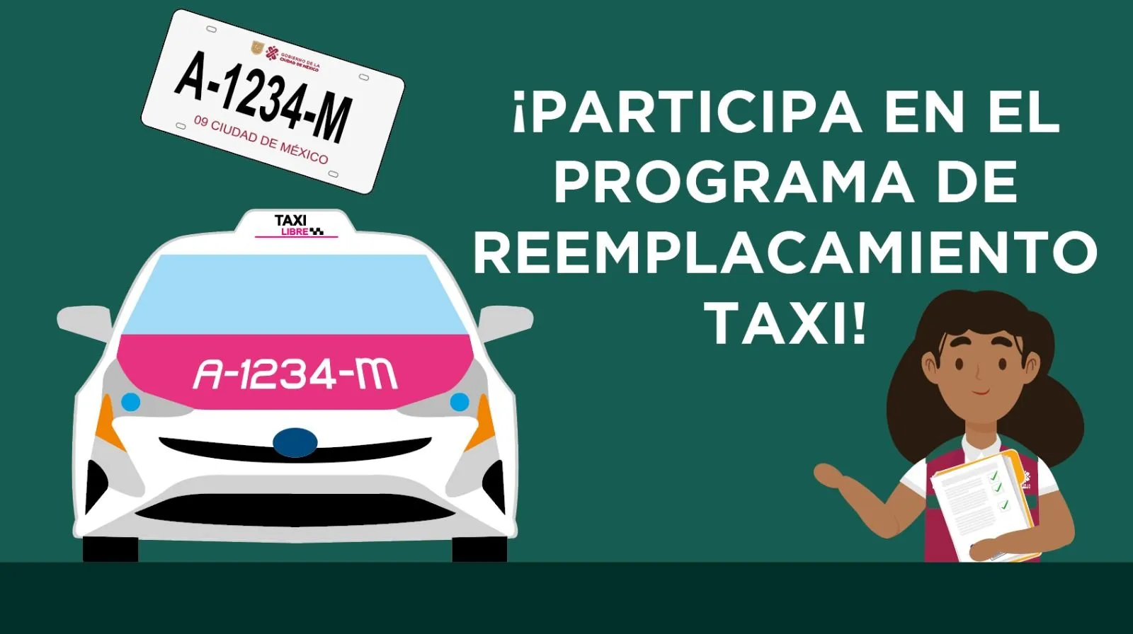 Prórroga para reemplacamiento taxi 2022-2023 Prórroga para reemplacamiento taxi 2022-2023