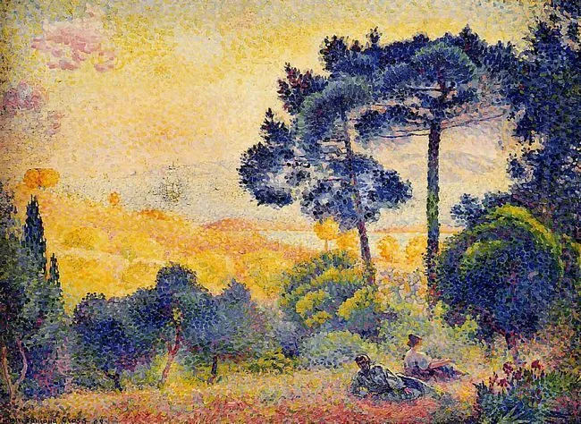 Provenza Paisaje - Pintura al óleo
