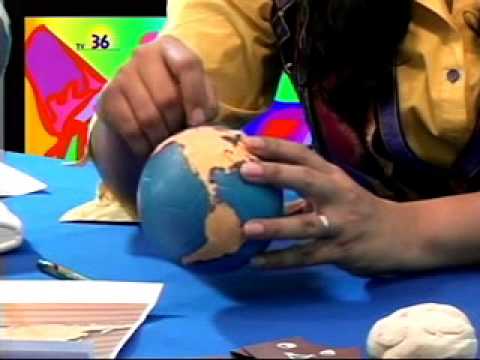 Proyecto Artístico de Globo terráqueo en Cuenticos - YouTube