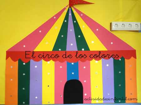 Un nuevo proyecto: El circo de los colores » Actividades infantil