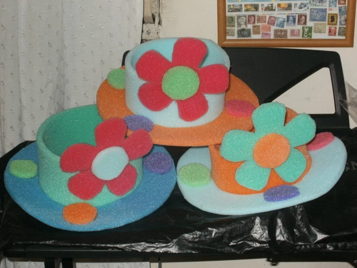 Proyecto de Cotillon en Goma Espuma