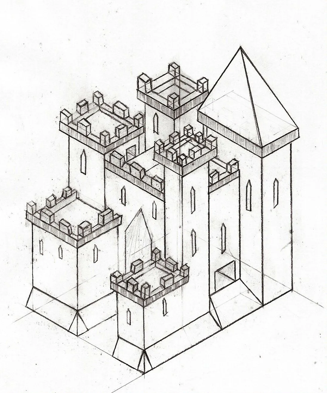 Proyecto fin de curso 1º Bach Dibujo Técnico | La Verdadera Magnitud