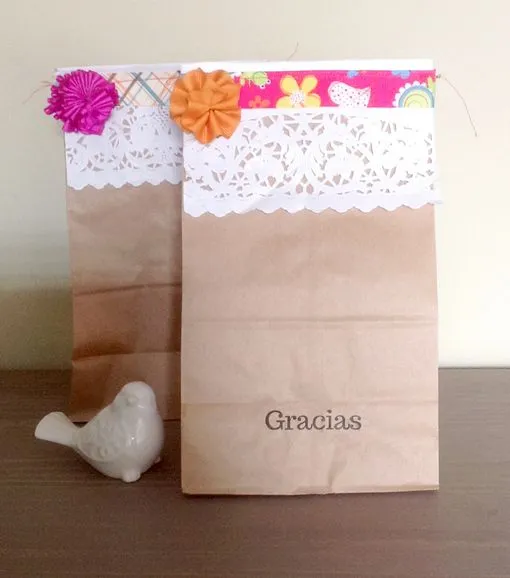 Proyecto. Decorando bolsas de papel « ChicaChic Proyecto. Decorando bolsas de papel « ChicaChic