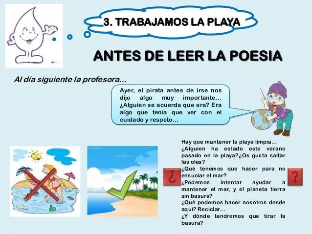 Proyecto Educación Infantil sobre el agua