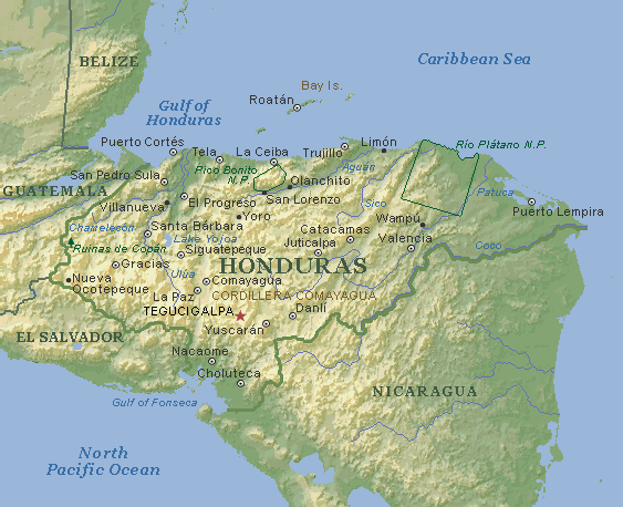 Proyecto Ensayo Hispánico: contexto geográfico, Honduras Proyecto Ensayo Hispánico: contexto geográfico, Honduras