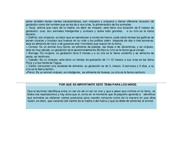 5. mi primer proyecto, como nacen algunos animales