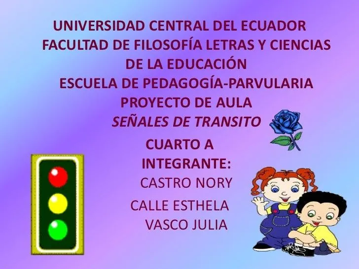 Proyecto de señales de transito
