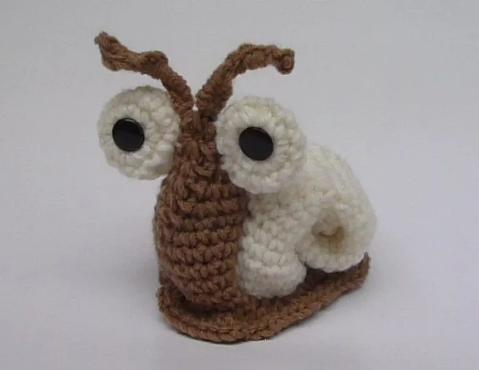 Proyectos Artesanal: Caracol y tortuga al crochet (remake ...