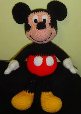 Proyectos Artesanal: Patrón de Mickey