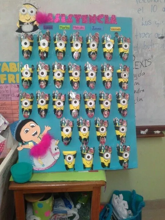 REGISTROS DE ASISTENCIA. on Pinterest | Kindergarten Classroom ...
