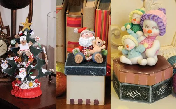 Proyectos navideños | Pasta Flexible Lulu Mendoza