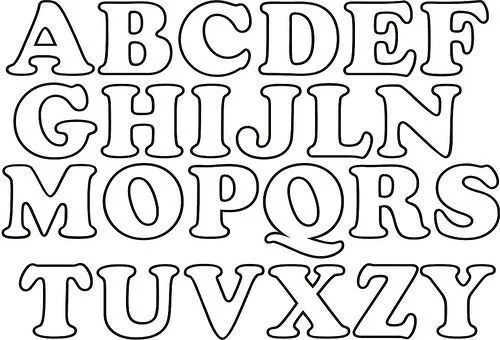 Sala de Aula - Profª Rérida: Moldes de letras para E.V.A ... Sala de Aula - Profª Rérida: Moldes de letras para E.V.A ...