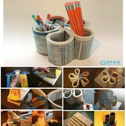 Proyectos de Reciclaje:Portalápices de guía telefónica - Just for Mami Proyectos de Reciclaje:Portalápices de guía telefónica - Just for Mami