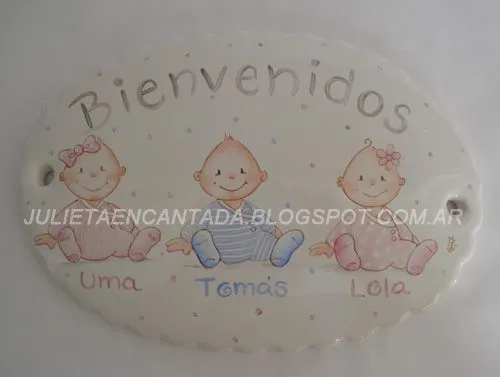 Julieta encantada: - Baby Shower TRILLIZOS - Julieta encantada: - Baby Shower TRILLIZOS -