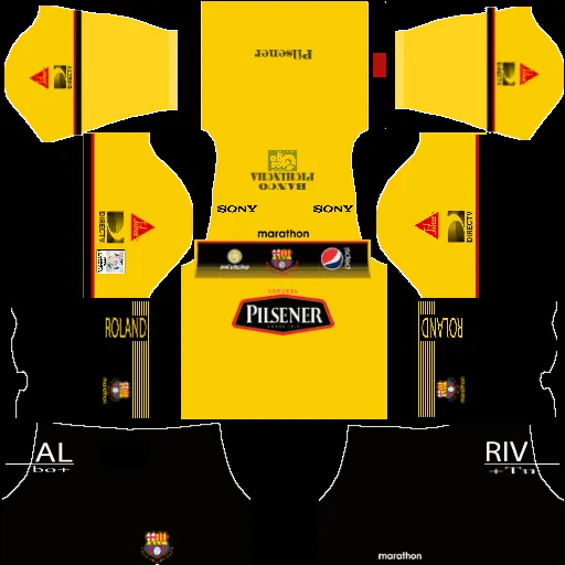 PRUEBA: Kit Barcelona S.C (de Ecuador) FTS 15