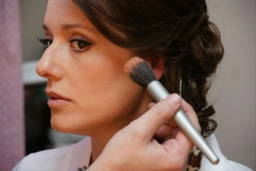 El día de la prueba de maquillaje