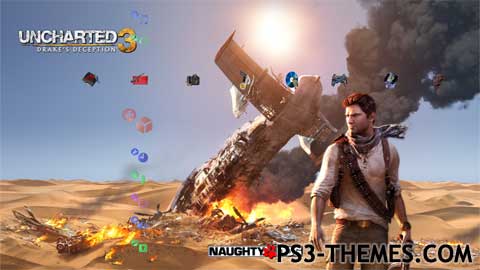 PS3 Themes » PS3 Exclusives Theme HD
