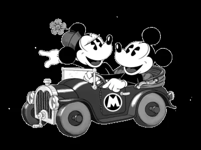 PSD Detail | Classic Mickey And Minnie | Official PSDs