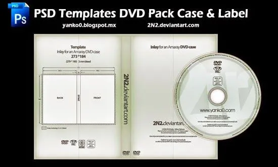 PSD Template DVD Pack (Portada y Etiqueta) ~ Photoshop Facil PSD Template DVD Pack (Portada y Etiqueta) ~ Photoshop Facil