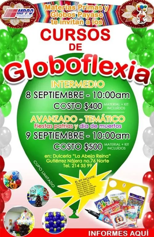 IMAGENES DE CURSOS DE GLOBOFLEXIA - Imagui