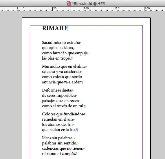 Publicar en Digital: Maquetando poesía en EPUB (2): Partición de ...