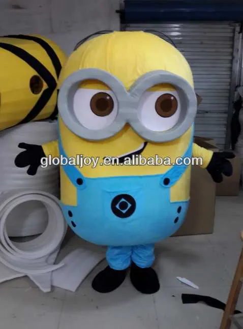 Publicidad minion traje de la mascota de venta / despicable me ...