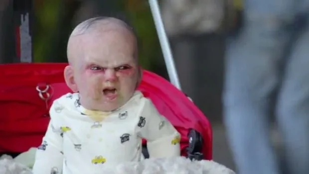 Publicidad y Propaganda 2008: Un bebé diabólico asusta a la gente ...